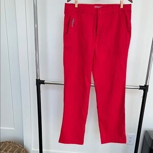 Nike Dri-Fit Tour Performance Men's Red Pants